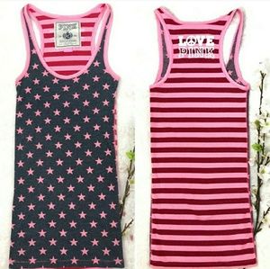 Pink 4th of July tank